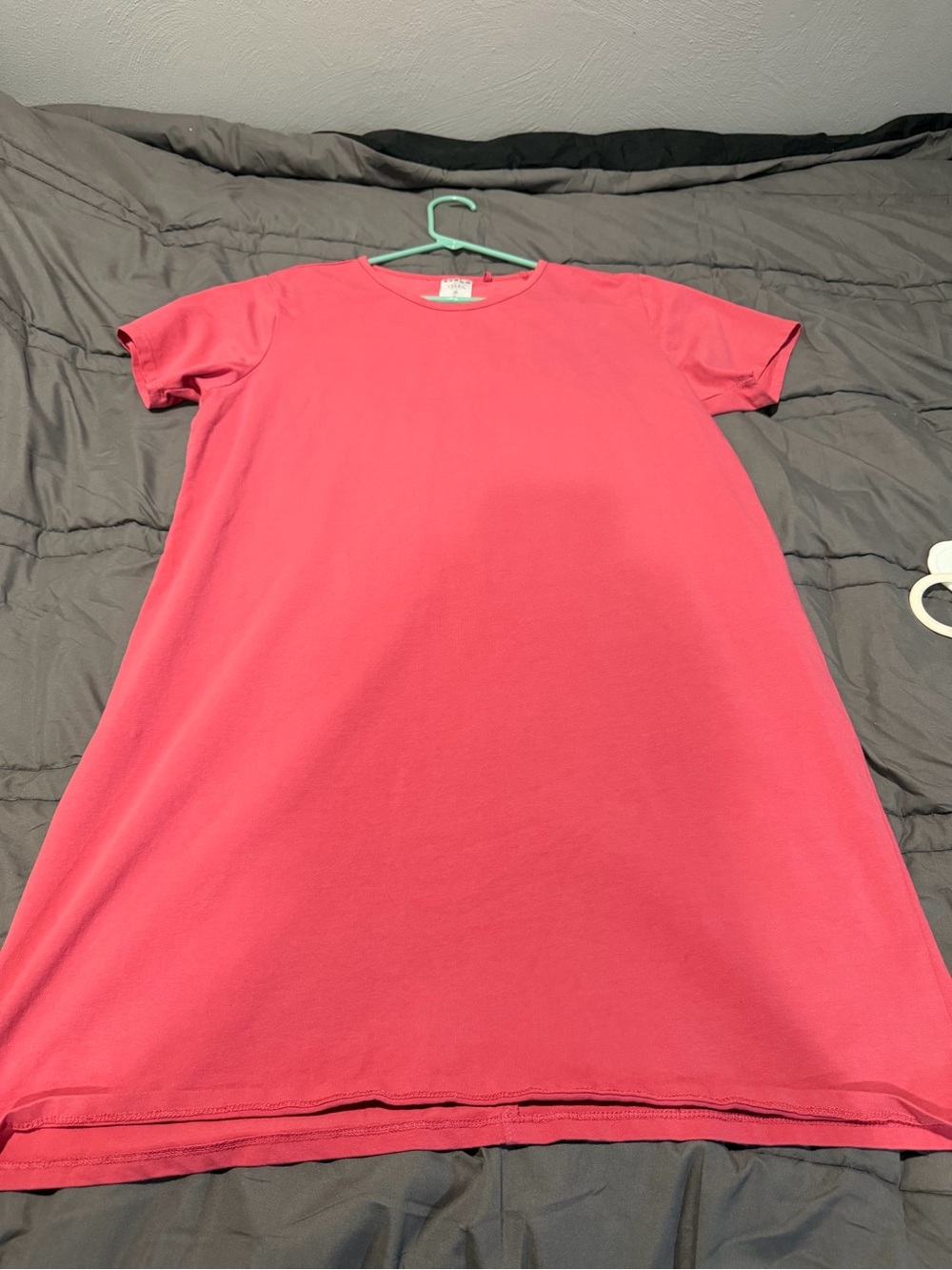 Serra Hot Pink Short Sleeve A-Line Dress